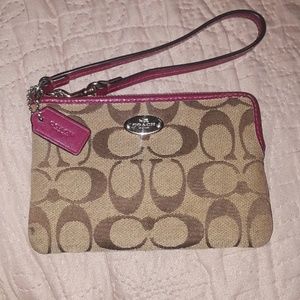 Coach wristlet